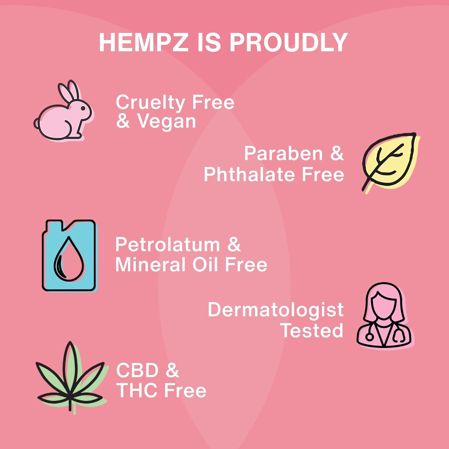 image:imageHempz Body Lotion Fresh Coconut amp Watermelon Daily Moisturizing Cream Shea Butter Body Moisturizer Skin Care Products Hemp Seed Oil Large
