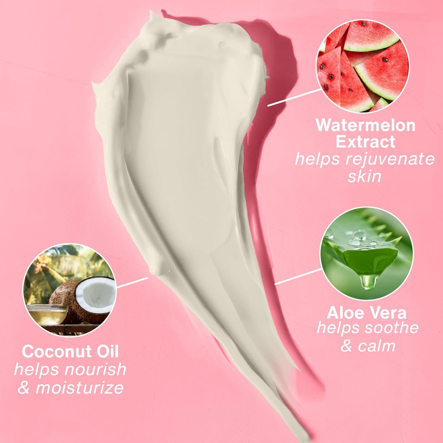image:imageHempz Body Lotion Fresh Coconut amp Watermelon Daily Moisturizing Cream Shea Butter Body Moisturizer Skin Care Products Hemp Seed Oil Large