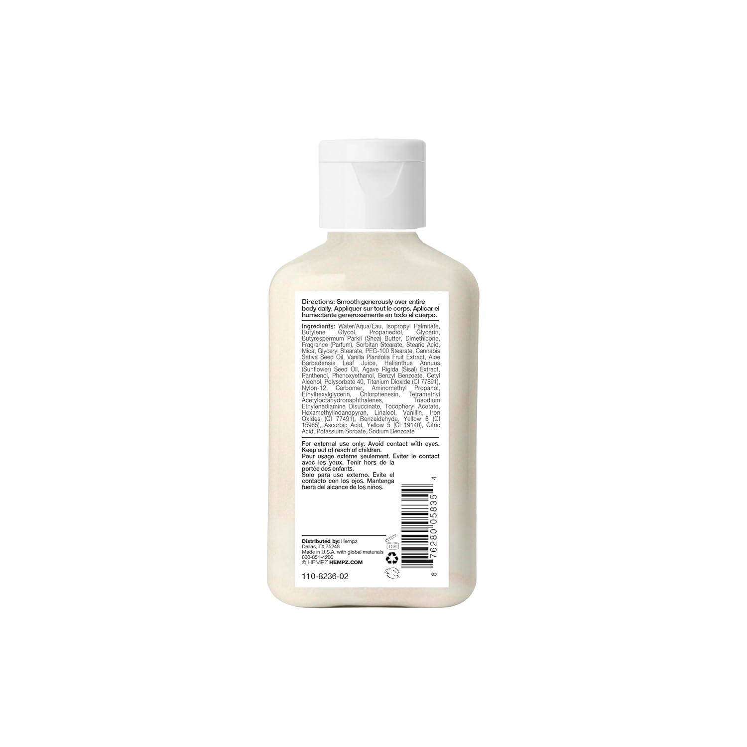 image:imageHempz Cotton Candy Scented Body Lotion Spun Sugar amp Vanilla Bean Hydrating Moisturizer for Dry Skin Body amp Hands Self Care Routine Must Have 17 fl ozSpun Sugar Vanilla Bean