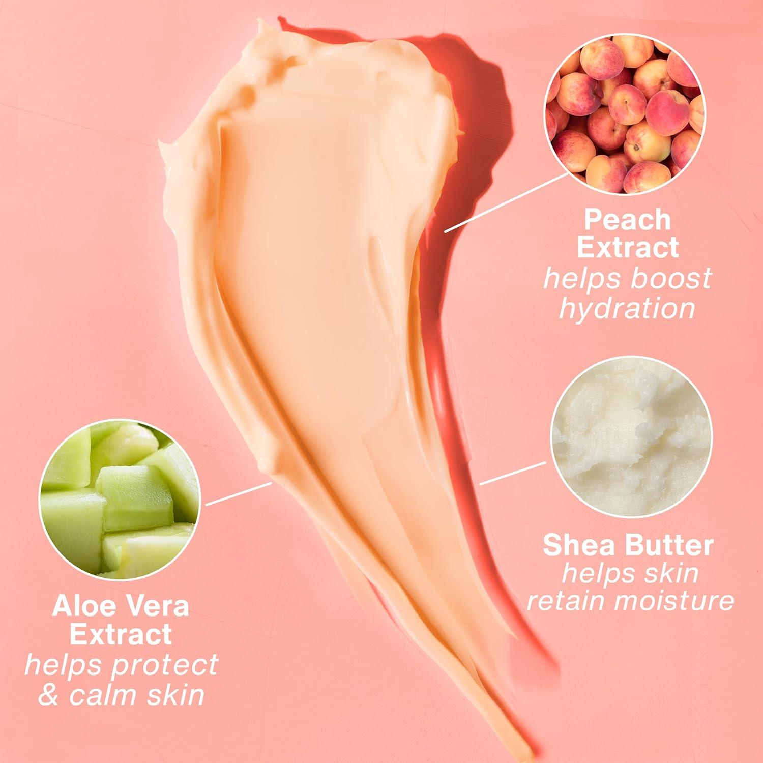 image:imageHempz Juicy Peach Lotion Hydrating Body Moisturizer juicy fruit 17 floz
