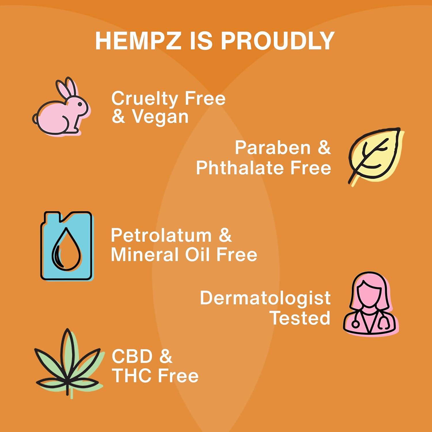 image:imageHempz Sensitive Skin Herbal Moisturizer Soothing Lotion with Oatmeal Shea Butter Hemp Cocoa Mango Seed 17 Fl Oz17 Fl Oz Pack of 1