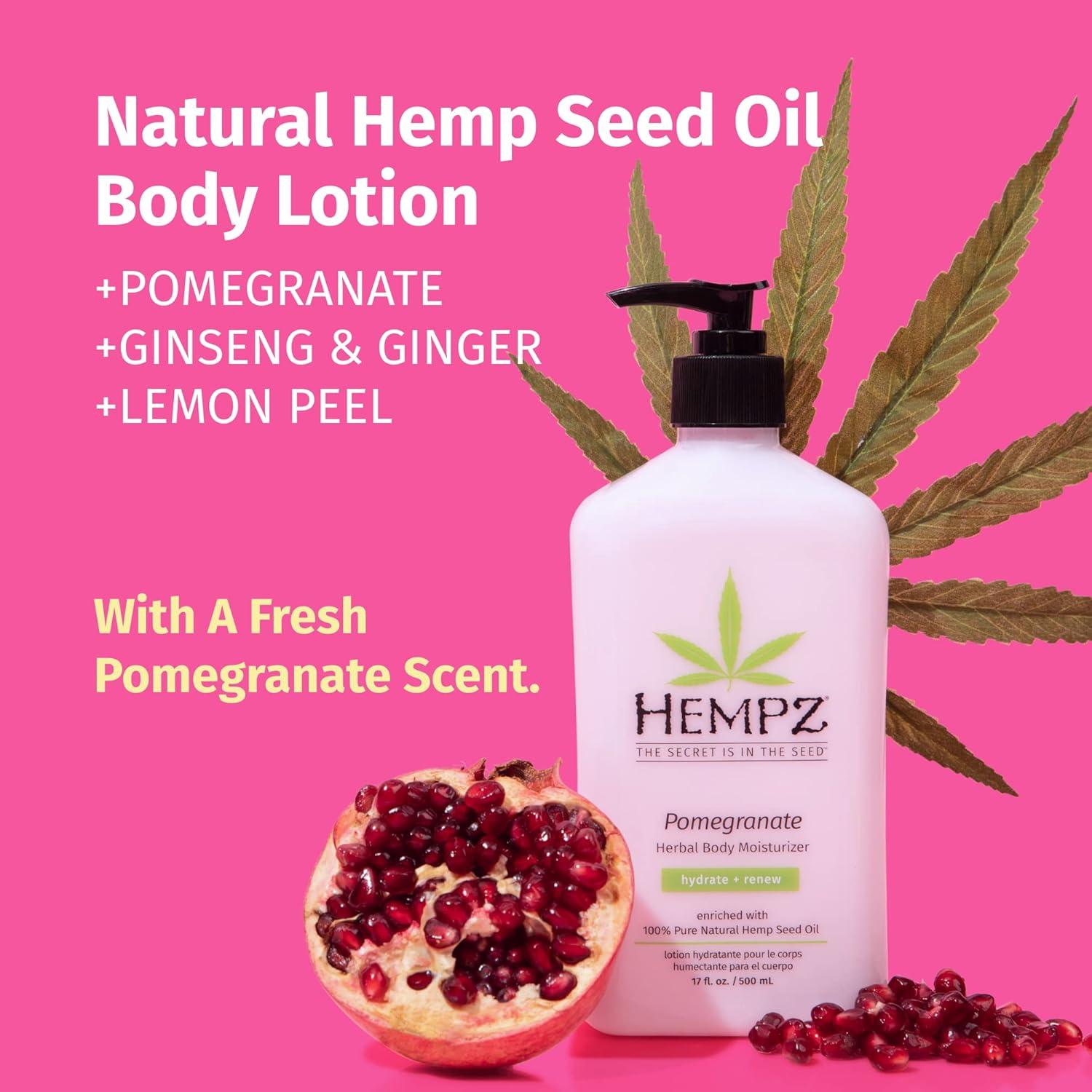 image:imageHempz Whipped Vanilla amp Coconut Cream Body amp Hand Lotion Vegan Formula for Men or Women 17 ozBright Citrus