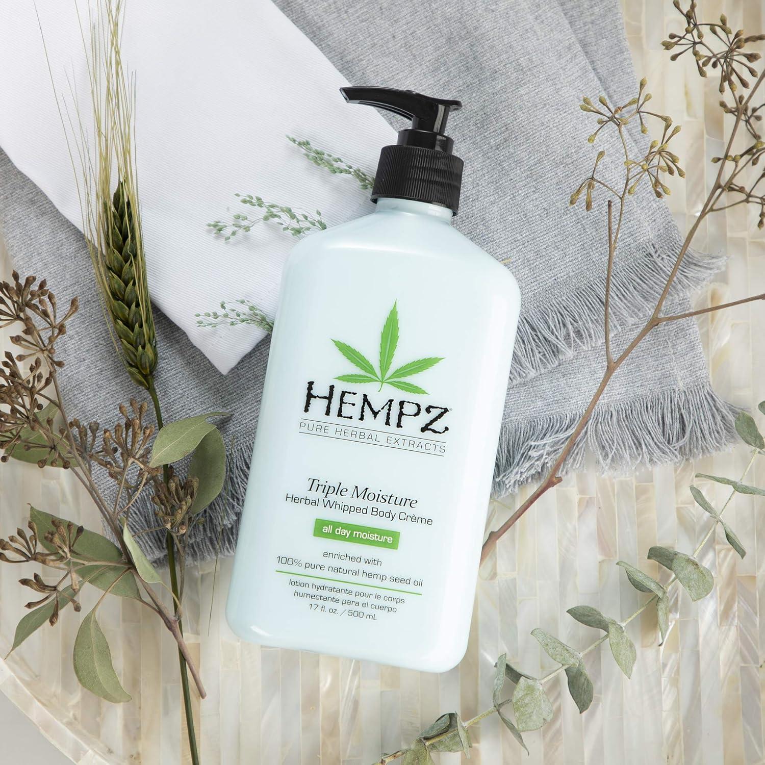 image:imageHempz Whipped Vanilla amp Coconut Cream Body amp Hand Lotion Vegan Formula for Men or Women 17 ozCitrus