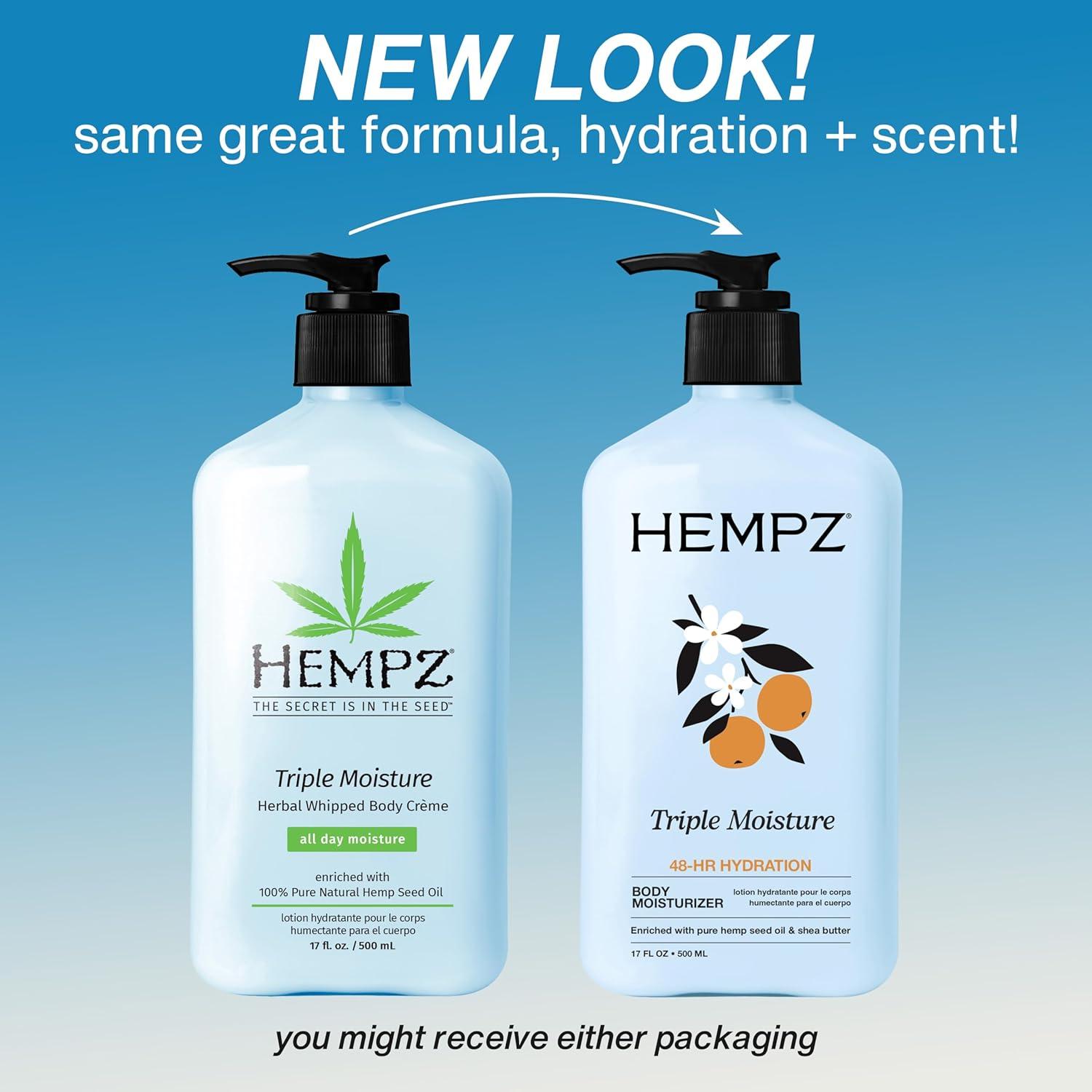 image:imageHempz Whipped Vanilla amp Coconut Cream Body amp Hand Lotion Vegan Formula for Men or Women 17 ozCitrus