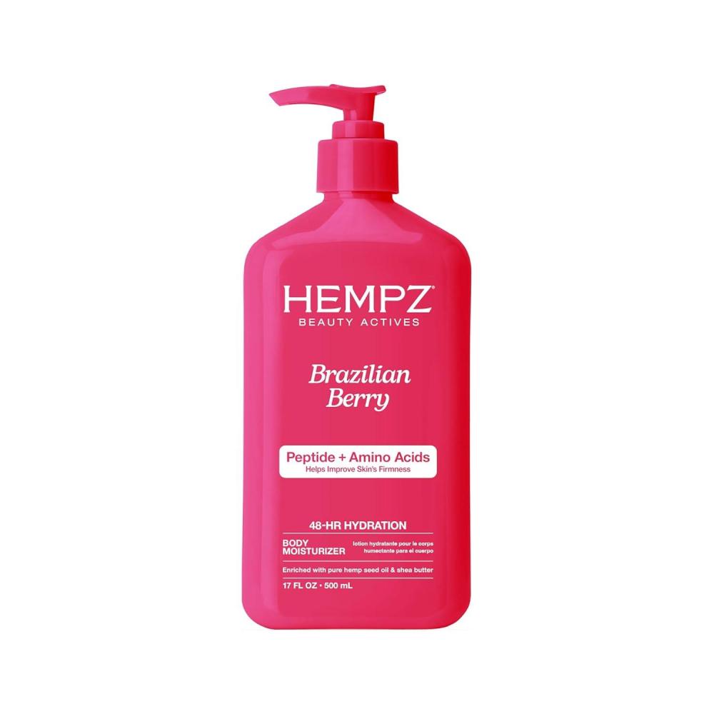 image:imageHEMPZ Sweet Almond amp KOA Body Lotion Moisturizing Hemp Seed Oil and Shea Butter Hydrating Vegan Lotion for Dry Skin 17 ozBrazilian Berry
