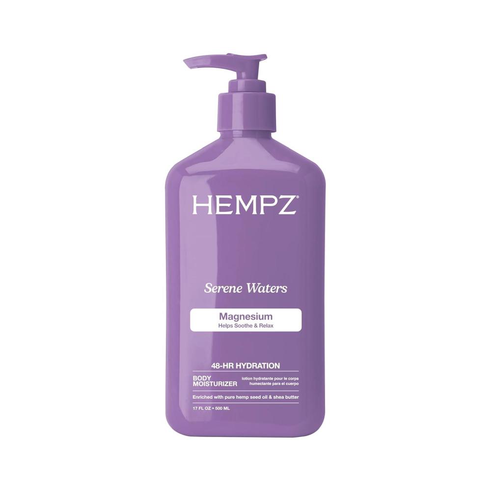 image:imageHempz Magnesium Body Lotion Serene Waters Moisturizer Soothing and Hydrating with Arnica 17 floz