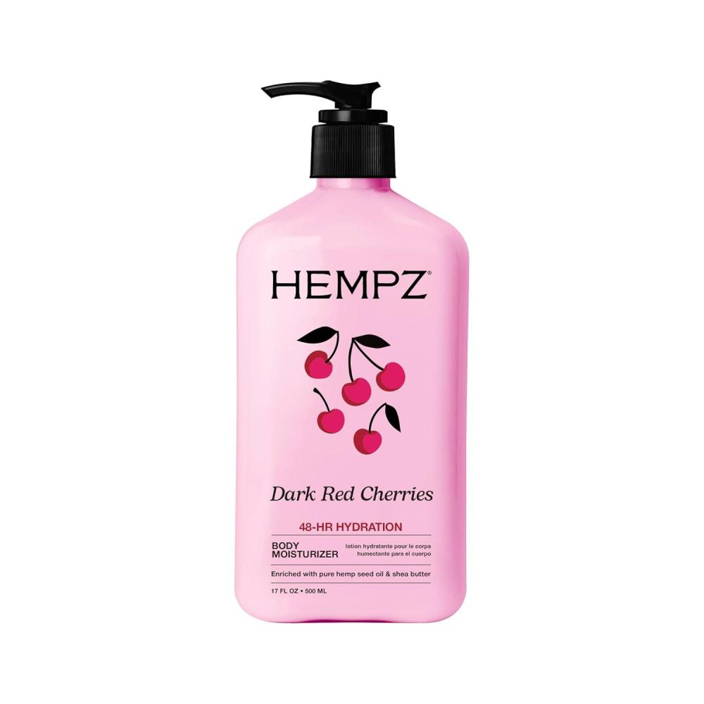 image:imageHempz Whipped Vanilla amp Coconut Cream Body amp Hand Lotion Vegan Formula for Men or Women 17 ozDark Red Cherries