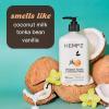 Hempz Whipped Vanilla & Coconut Cream Body & Hand Lotion, Vegan Formula, for Men or Women, 17 oz.(Vanilla & Coconut Cream)