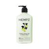 Hempz Whipped Vanilla & Coconut Cream Body & Hand Lotion, Vegan Formula, for Men or Women, 17 oz.(Exotic Green Tea & Pear)