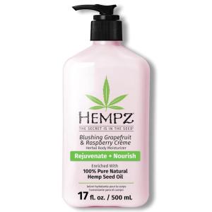 Hempz Whipped Vanilla & Coconut Cream Body & Hand Lotion, Vegan Formula, for Men or Women, 17 oz.(Citrus and Raspberry)