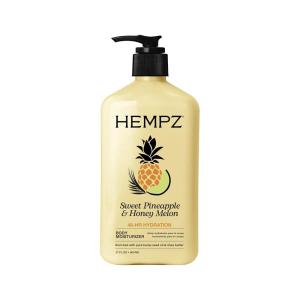 Hempz Whipped Vanilla & Coconut Cream Body & Hand Lotion, Vegan Formula, for Men or Women, 17 oz.(Sweet Pineapple & Honey Melon)