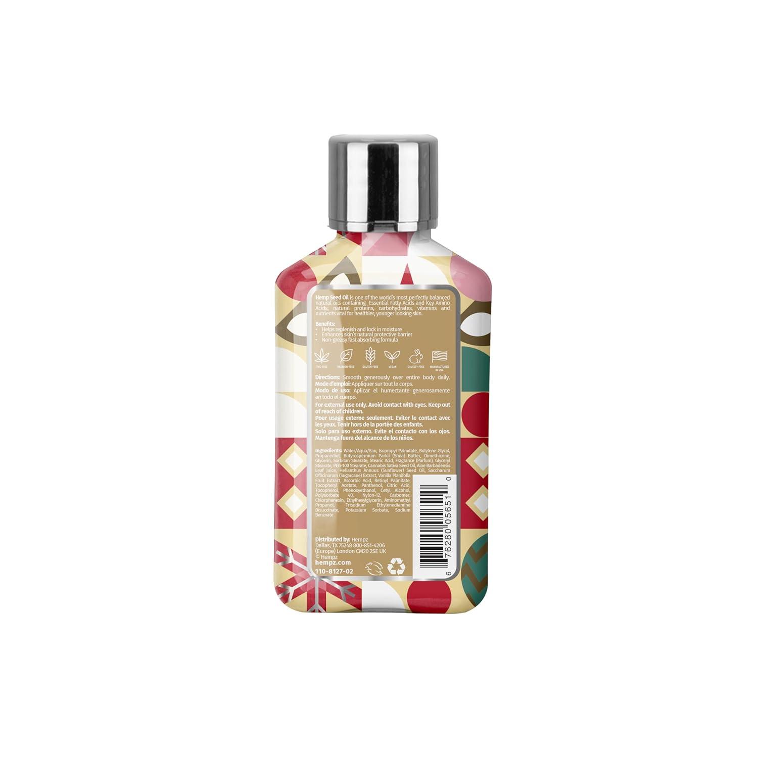 image:imageHempz Crushed Peppermint Sugar Body Lotion Moisturizer for men and women Holiday Gifts 17 ozToasted Vanilla Caramel
