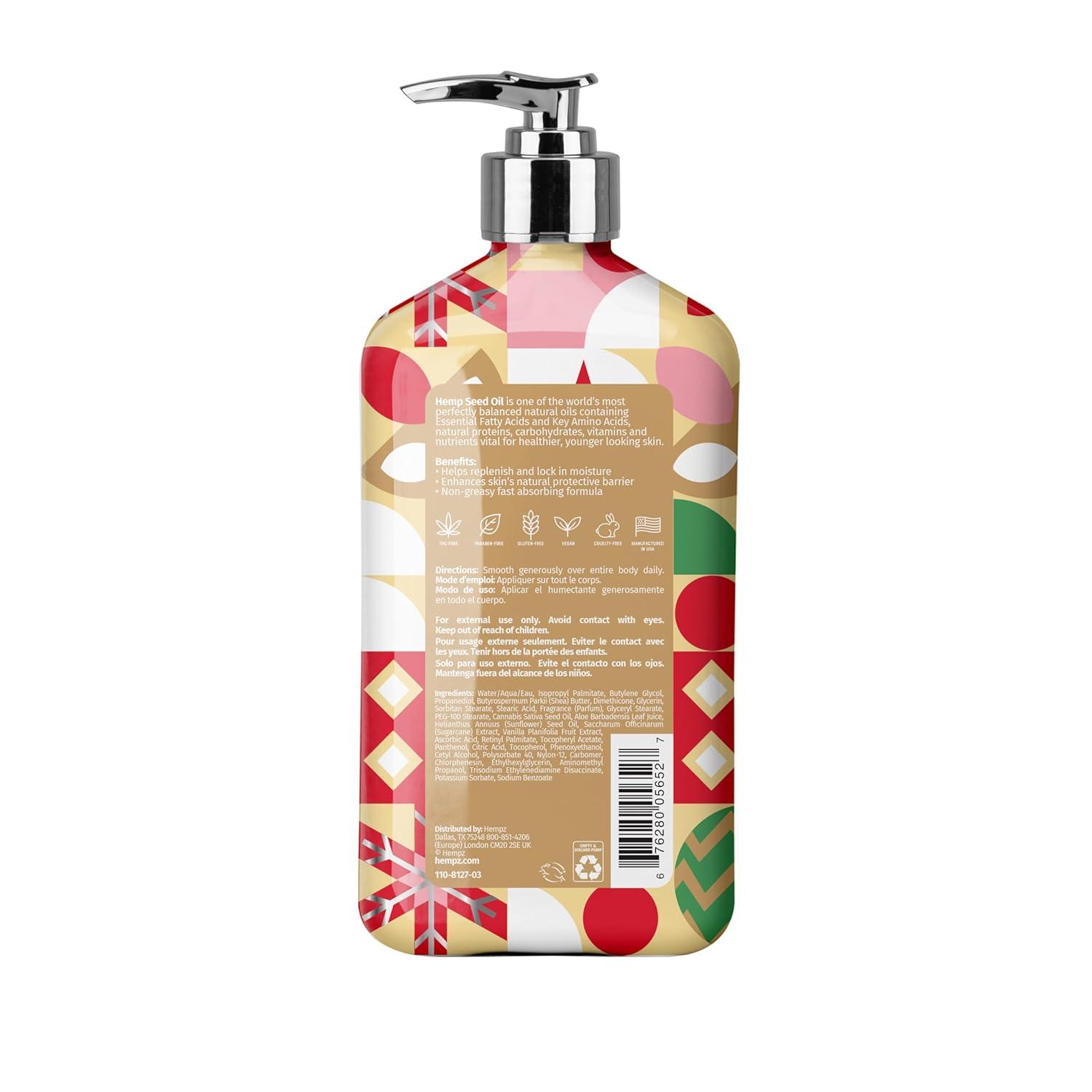 image:imageHempz Crushed Peppermint Sugar Body Lotion Moisturizer for men and women Holiday Gifts 17 ozToasted Vanilla Caramel
