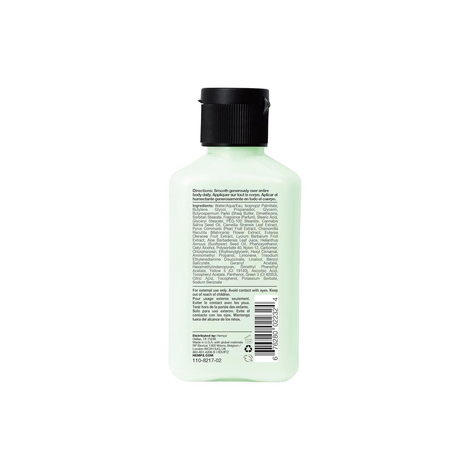 image:imageHempz Exotic Natural Herbal Body Moisturizer with Pure Hemp Seed Oil Green Tea and Asian Pear 225 Fluid Ounce Nourishing Vegan Skin Lotion for Dryness and Flaking with Acai and Goji BerryGreen Tea Asian Pear