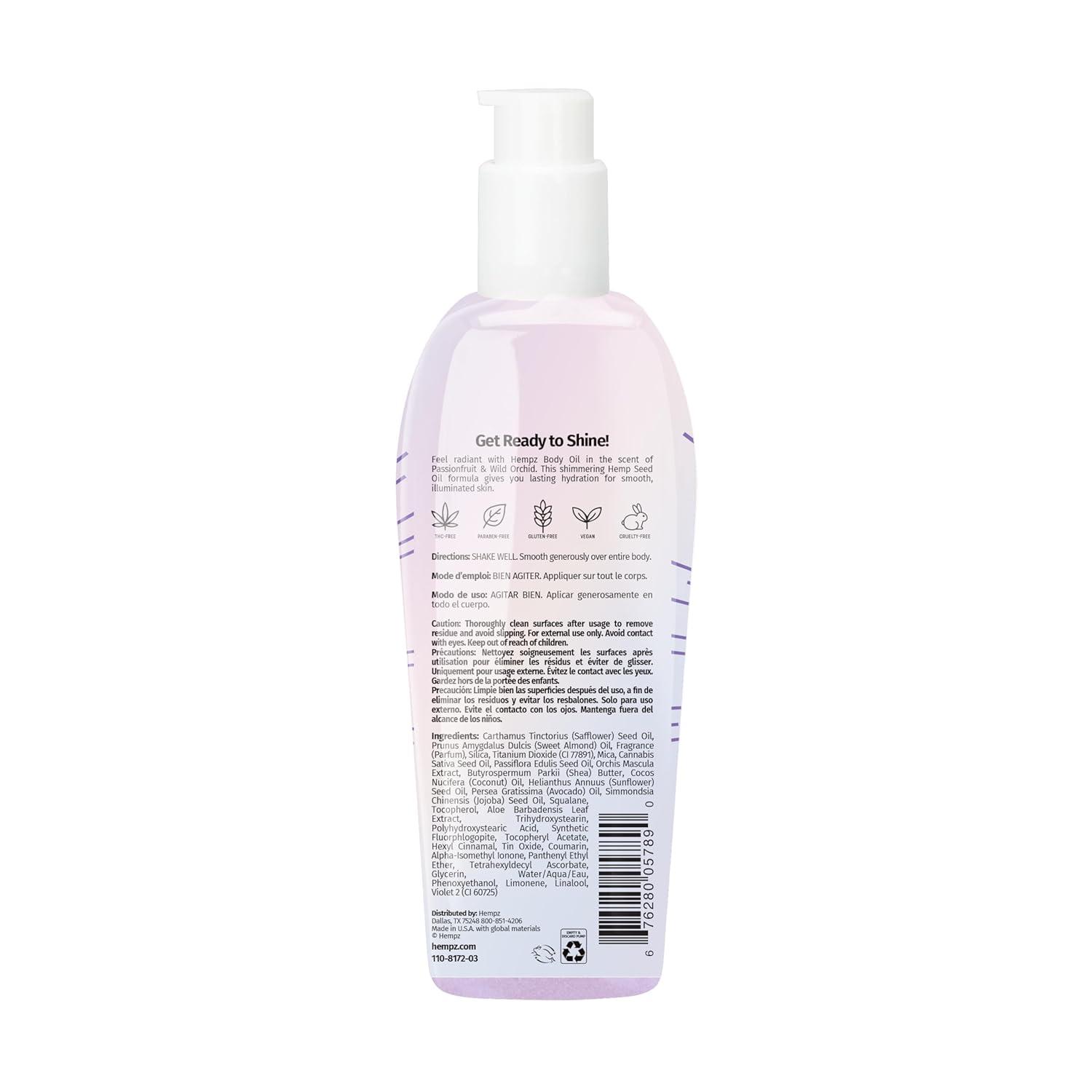 image:imageHempz Star Dust Body Oil Highlighting Moisturizer Silver Shimmer Gel Unicorn Sparkle 676 oz