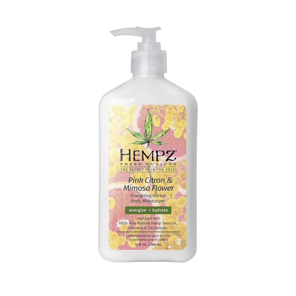 image:imageHEMPZ Body Lotion Pink Pomelo amp Himalayan Sea Salt Daily Moisturizing Cream 17 Fl OzPink Citron Mimosa Flower