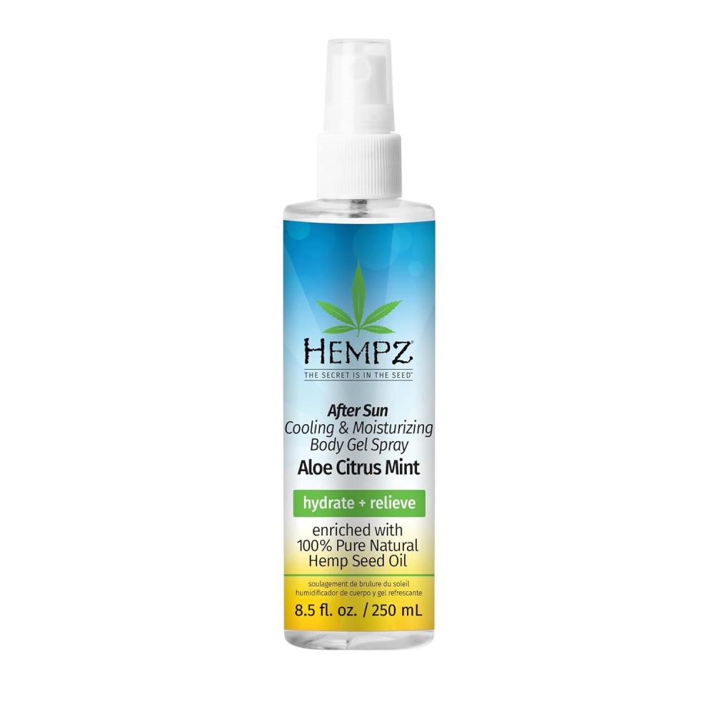 image:imageHempz After Sun Cooling Aloe Vera Body Spray Vegan formula to Soothe and Hydrate Sunburn 85 oz