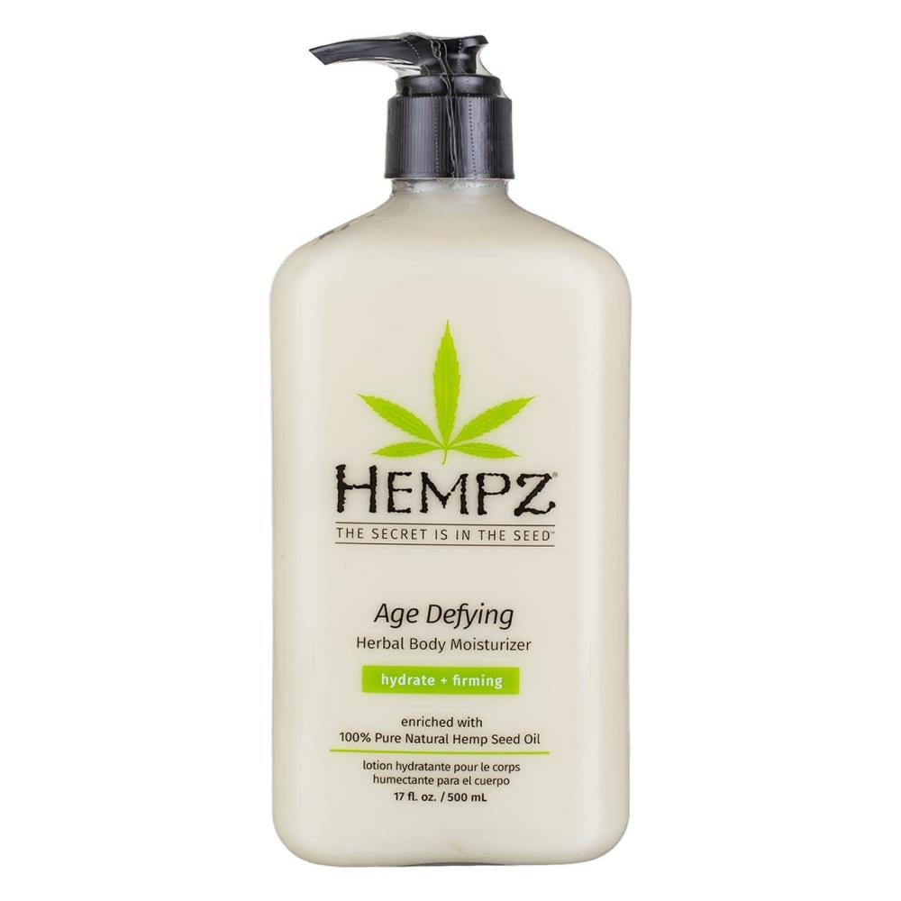 image:imageHempz Body Moisturizer Age Defying 17 Ounce Pump 500ml Pack of 217 Fl Oz Pack of 2