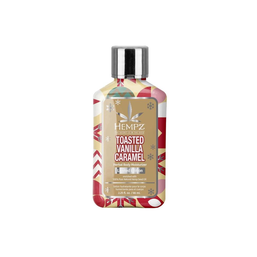 image:imageHempz Crushed Peppermint Sugar Body Lotion Moisturizer for men and women Holiday Gifts 17 ozToasted Vanilla Caramel