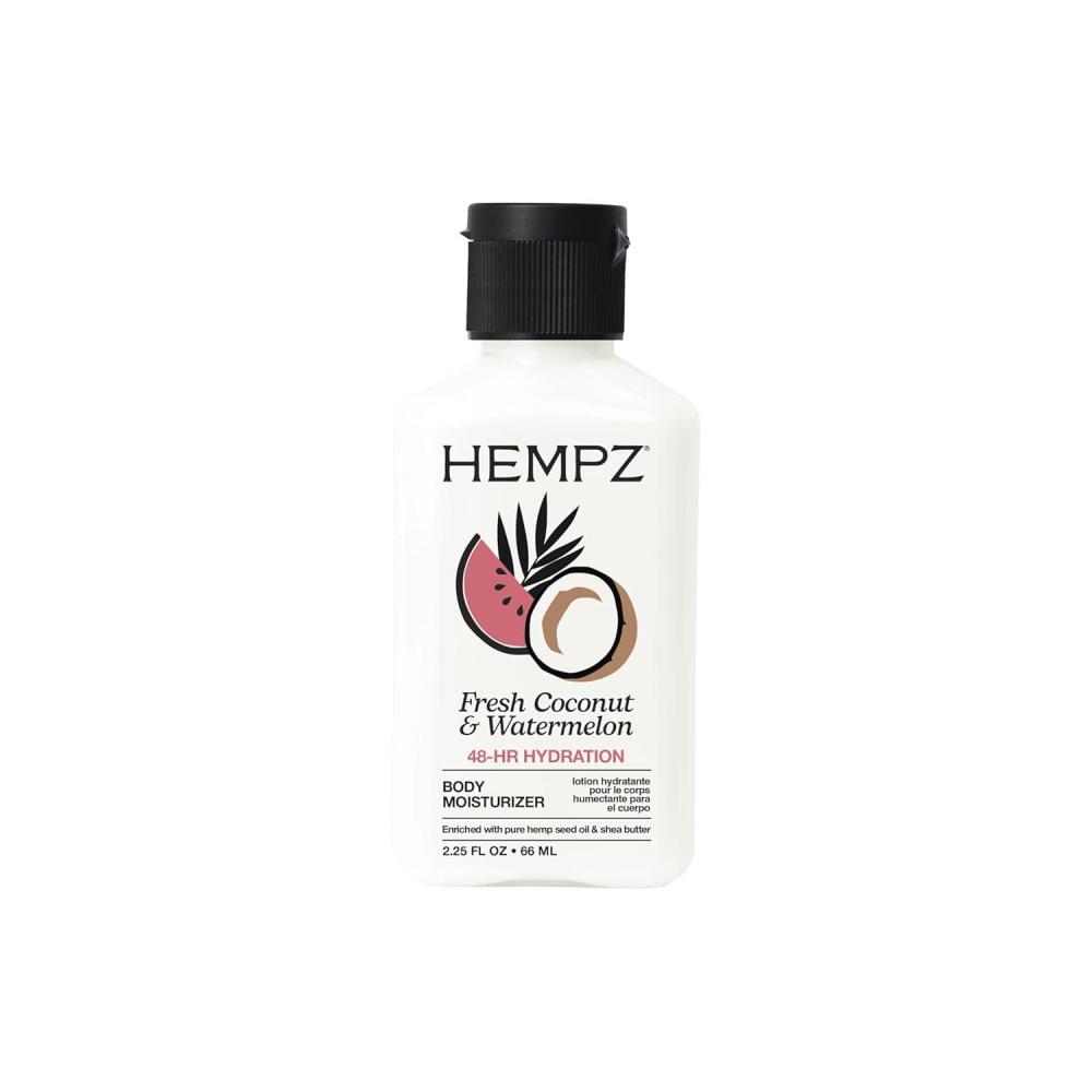image:imageHempz Herbal Body Moisturizer Pearl White Fresh CoconutWatermelon 225 Ounce225 Fl Oz Pack of 1