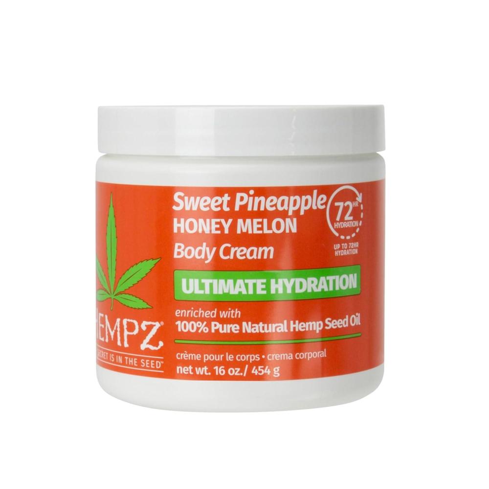 image:imageHempz NEW Lux Body Cream Sweet Pineapple amp Honey Melon Herbal Ultra Hydrating 16 oz