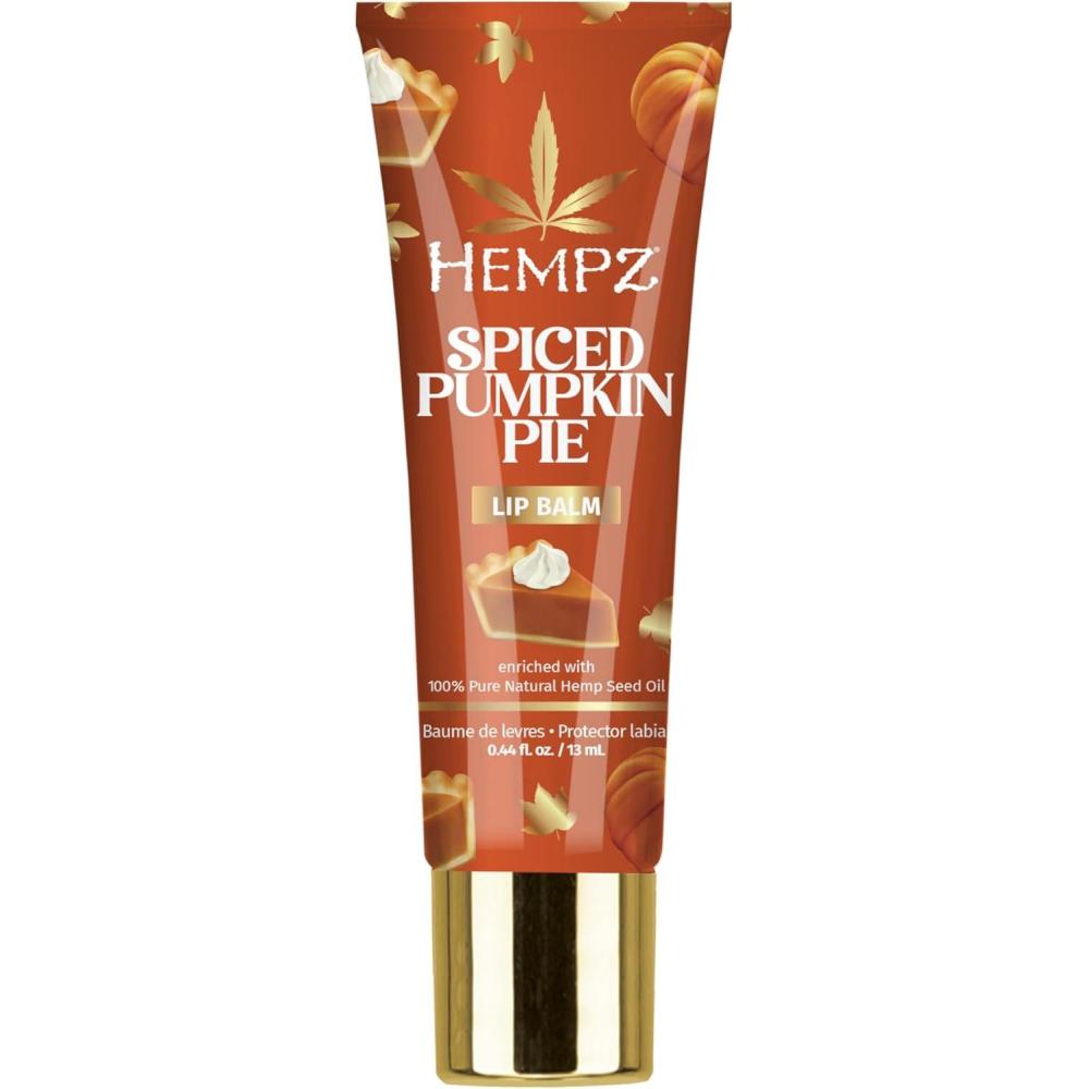image:imageHempz Spiced Pumpkin Pie Lip Balm Nourishing Lip Care Limited Edition Gloss 44 floz