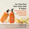 HEMPZ Hair Shampoo & Conditioner Set – Grapefruit & Peach Scent for Dry, Damaged and Color Treated Hair, Hydrating, Softening, Moisturizing with Biotin Duo Set 33.8 fl oz(Sweet Pineapple & Honey Melon)