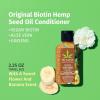 Hempz Biotin Conditioner – Original Light Floral & Banana – For Growth & Strengthening of Dry, Damaged and Color Treated Hair, Hydrating, Softening, Moisturizing – Travel Size 2.25 Fl OZ(Banana & Floral)