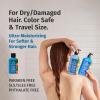 Hempz Biotin Conditioner – Original Light Floral & Banana – For Growth & Strengthening of Dry, Damaged and Color Treated Hair, Hydrating, Softening, Moisturizing – Travel Size 2.25 Fl OZ(Peach & Grapefruit)