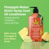 Hempz Biotin Hair Conditioner – Tea Tree & Chamomile – For Scalp Care Hair Growth & Strengthening of Dry, Damaged and Color Treated Hair, Hydrating, Softening, Moisturizing – 17 Fl OZ(Pineapple Melon 17 Oz)