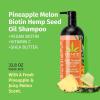 Hempz Biotin Hair Shampoo – Original Light Floral & Banana – For All Hair Types Growth & Strengthening of Dry, Damaged and Color Treated Hair, Hydrating, Softening, Moisturizing – 33.8 Fl OZ(Pineapple Melon)