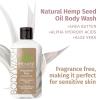 Hempz Body Wash – Sweet Pineapple & Honey Melon – Hydrating for Sensitive Skin, Scented, Exfoliating with Shea Butter, Pure Hemp Seed Oil, and Algae for Sensitive Skin – 17 fl oz(Fragrance Free)