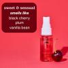 Hempz Cherry Hydrating Mist Spray, Dark Red Cherries lightweight fragrance, Travel Size Moisturizer, Beach Vacation Essential, 1 fl.oz.