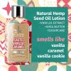 Hempz Crushed Peppermint Sugar Body Lotion, Moisturizer for men and women, Holiday Gifts, 17 oz(Toasted Vanilla Caramel)