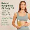 Hempz Original Floral Banana Hydrating Body Oil for Scars & Stretchmarks – Moisturizing Vitamin Rich Hempseed Formula for Restoring Damaged or Extremely Dry Skin, for Men or Women, 6.76 Oz(Floral Banana)