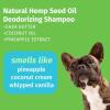 Hempz Petz Dog Shampoo, Creamy Citrus Orange & Red Raspberry Herbal Deodorizing Cleanser, 17 oz.(Tropical Coconut (Deodorizing))
