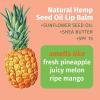 Hempz SPF 15 Lip Balm, Sweet Pineapple & Honey Melon Herbal Soothing Lip Care, for Men or Women .44 oz.(Sweet Pineapple & Honey Melon)