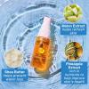 Hempz Tropical Hydrating Body Mist Spray, Sweet Pineapple & Honey Melon, Lightweight Moisturizing Fragrance, Vacation Essential, Travel Size Moisturizer, 1 fl.oz.