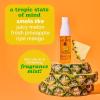 Hempz Tropical Hydrating Body Mist Spray, Sweet Pineapple & Honey Melon, Lightweight Moisturizing Fragrance, Vacation Essential, Travel Size Moisturizer, 1 fl.oz.