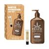 Hempz Winter Hydration Vanilla Gift Set, Body Loton and Lip Balm Duo, Limited Edition, 17 oz and .44 oz