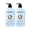 Hempz Body Lotion – Sweet Pineapple & Honey Melon + Coconut & Watermelon Daily Moisturizing Cream, Shea Butter, Aloe – Skin Care Products, Hemp Seed Oil – 17 fl oz, 2-Pack Bundle(Grapefruit & Sparkling Peach)