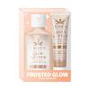 Hempz Frosted Glow Kit, Illuminating Mini Body Lotion and Shimmer Lip Gloss Duo, Limited Edition Glitter Gift Set, 2.25 oz and .44 oz