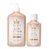 Hempz Glow Getter Body Lotion, Hydrating Moisturizer with Shimmer, 17 oz. + Mini Glow Getter Herbal Body Moisturizer 2.25 oz.