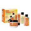 Hempz Mini Sweet Treats, Travel Kit, Mini Body Wash, Body Lotion, Body Scrub and Lip Balm, Sweet Pineapple Honeymelon Scent, 4 Piece Gift Set