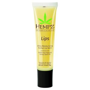 HEMPZ Herbal Ultra Moisturizing Lip Balm – Lip Treatment for Dry Cracked Lips, Provides Hydration and Nourishment for Men and Women – Premium, 100% Pure Natural Hemp Seed Oil – .44 oz(0.44 Ounce (Pack of 1))