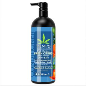 Hempz Biotin Conditioner – Sweet Pineapple & Honey Melon – For Thin/Fine Hair Growth & Strengthening of Dry, Damaged and Color Treated Hair, Hydrating, Softening, Moisturizing – 33.8 Fl OZ(Peach Grapefruit 33.8 Oz)