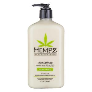 Hempz Body Moisturizer Age Defying 17 Ounce Pump (500ml) (Pack of 2)(17 Fl Oz (Pack of 2))