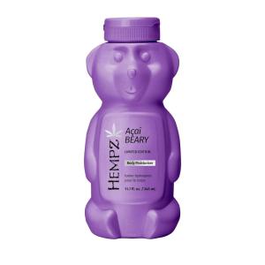 Hempz Limited Edition Acai Beary Body Moisturizer, Hydrating and Nourishing Lotion, Cute Fall Bear, Giftable for Women and Teens, 11.7 oz.(Acai Beary)