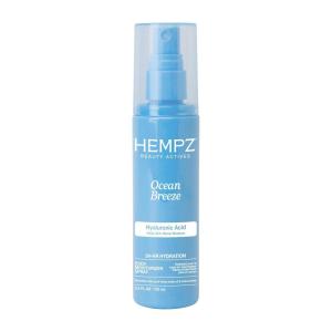 Hempz Ocean Breeze Body Moisturizer Spray, Hydrating Lightweight Mist with Hyaluronic Acid, Travel Friendly, 3.4 fl.oz.