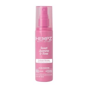 Hempz Sweet Jasmine & Rose Body Moisturizer Spray, Hydrating Mist with Collagen, Travel Friendly, 3.4 fl.oz.